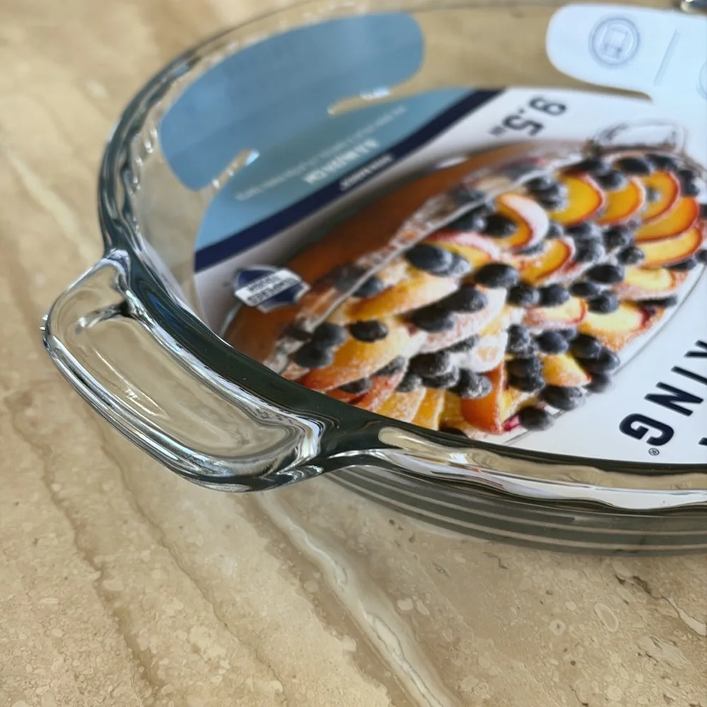 Anchor Hocking 9.5-inch Glass Pie Dish